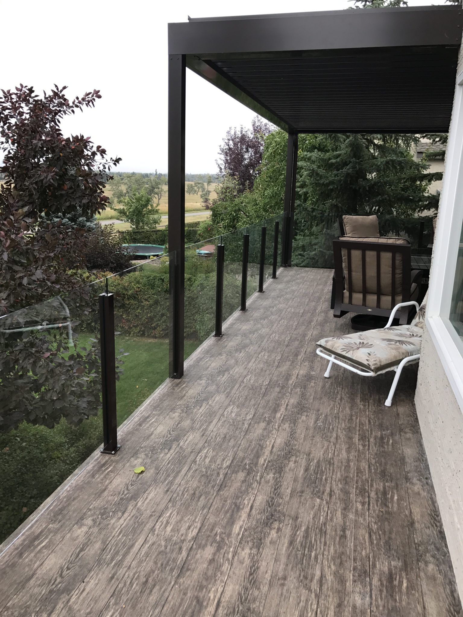 Vinyl deck project